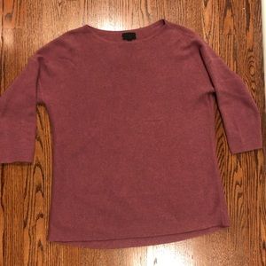Pink J.Crew Cashmere Tunic